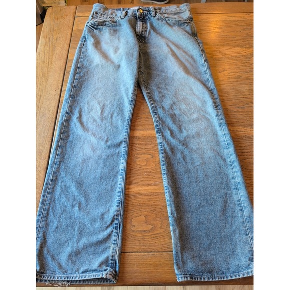 Express Other - Express Quince Jeans Mens 31x30 100% Cotton Relaxed Straight Fit Denim